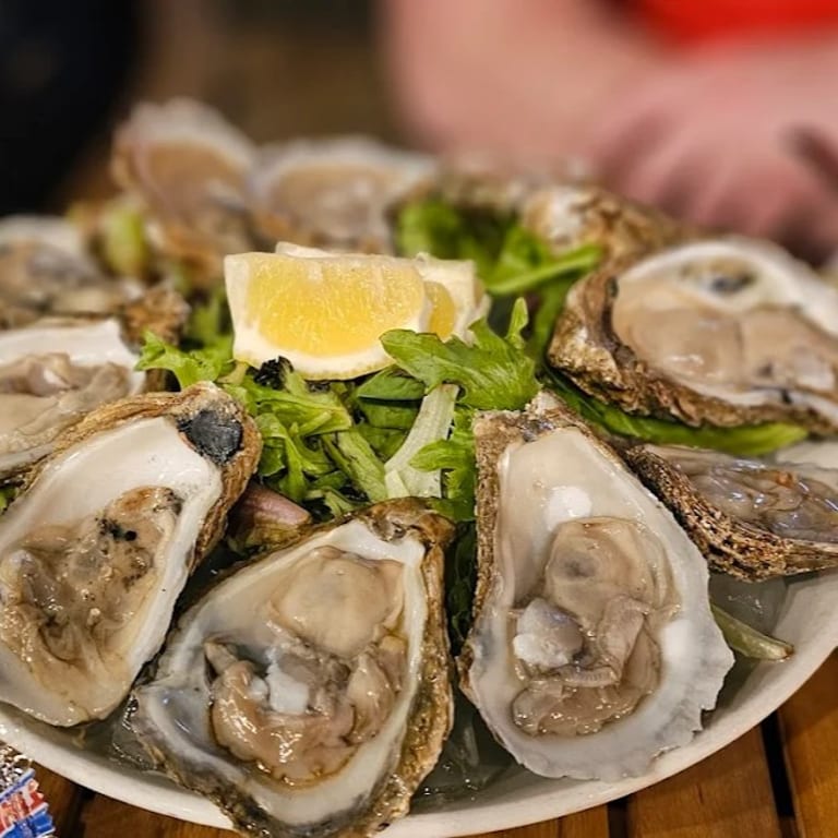Fresh Oysters and Seafood Delights
